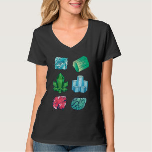 Geo-geoloog van het gesteentecollector Mineraal Co T-shirt