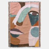 Geo Half Face Deken (Voorkant Verticaal)