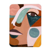 Geo Half Face Magneet (Verticaal)