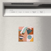 Geo Half Face Magneet (Insitu (Vaatwasser))