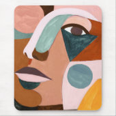 Geo Half Face Muismat (Voorkant)