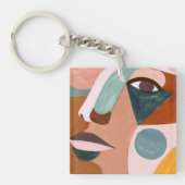 Geo Half Face Sleutelhanger (Voorkant)