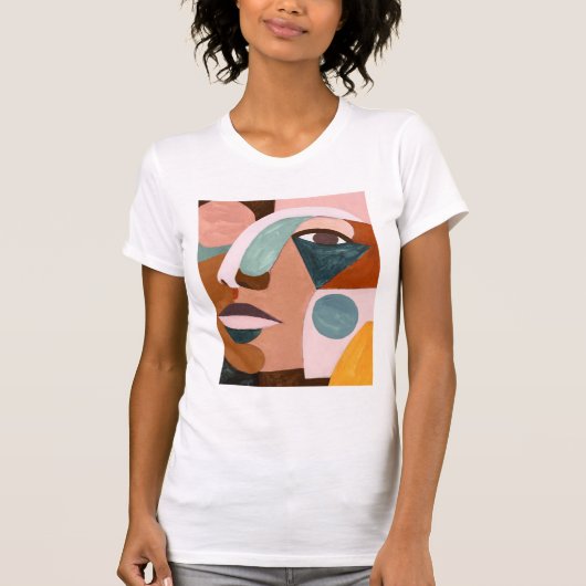 Geo Half Face T-shirt (Voorkant)