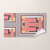 Geo-handdoekset midden bad handdoek (Handdoek)