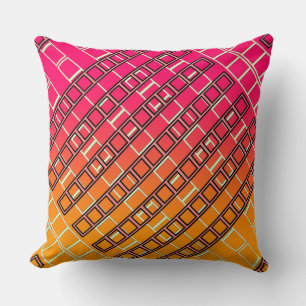 Geo Herhaal Kleuren Kussen