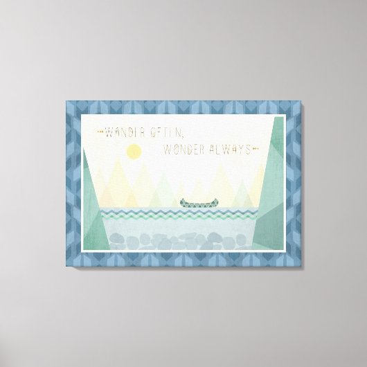 Geo I | Vaak zwendelaar, vaak Canvas Afdruk (Voorkant)