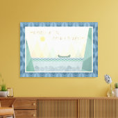 Geo I | Vaak zwendelaar, vaak Canvas Afdruk (Insitu (Woonkamer))