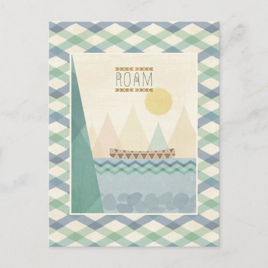 Geo II buitenshuis | Roam Briefkaart (Voorkant)