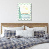 Geo II buitenshuis | Roam Canvas Afdruk (Insitu (Slaapkamer))