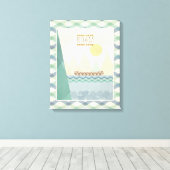 Geo II buitenshuis | Roam Canvas Afdruk (Insitu (Houten vloer))