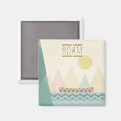 Geo II buitenshuis | Roam Magneet (Voorkant / Achterkant)