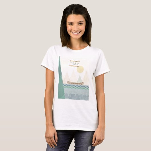 Geo II buitenshuis | Roam T-shirt (Voorkant volledig)
