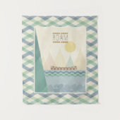 Geo II buitenshuis | Roam Wandkleed (Voorkant)