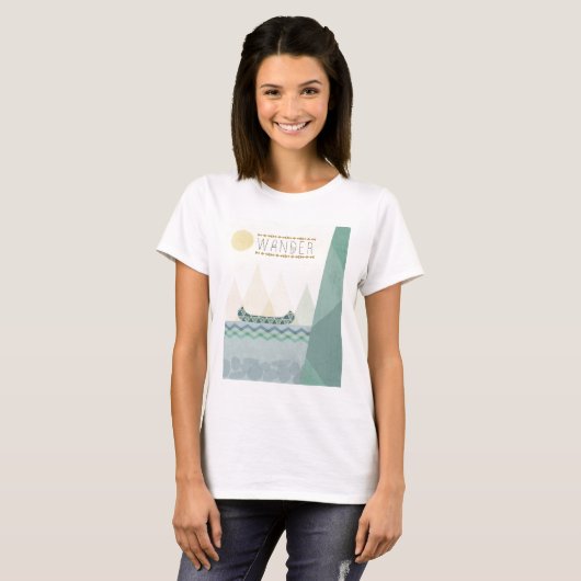 Geo III buiten | Wander T-shirt (Voorkant volledig)