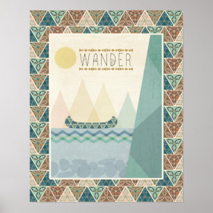 Geo III buitenshuis   Wander Poster