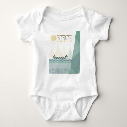 Geo III buitenshuis | Wander Romper (Voorkant)