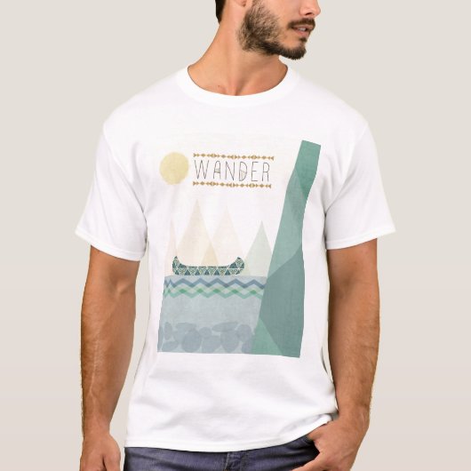 Geo III buitenshuis | Wander T-shirt (Voorkant)