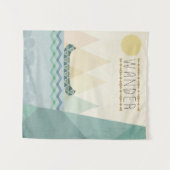 Geo III buitenshuis | Wander Wandkleed (Voorkant (horizontaal))