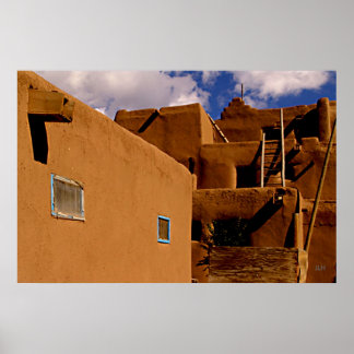 Geo Ik probeer door JLH te drukken Poster