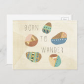 Geo IX buiten | Geboren in Wander Briefkaart (Voorkant / Achterkant)