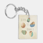 Geo IX buiten | Geboren in Wander Sleutelhanger (Voorkant Links)