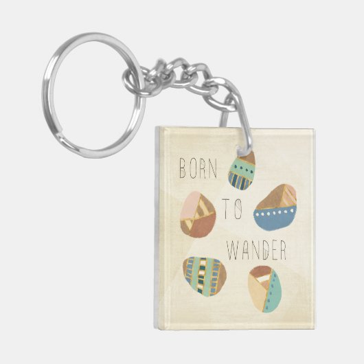 Geo IX buiten | Geboren in Wander Sleutelhanger (Voorkant Links)