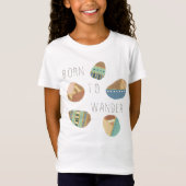 Geo IX buiten | Geboren in Wander T-shirt (Voorkant)