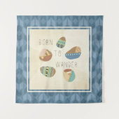 Geo IX buiten | Geboren in Wander Wandkleed (Voorkant (horizontaal))