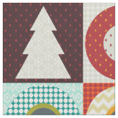 geo kerstmis stof (Close Up)