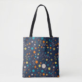 Geo-lijnen Tote Bag (Voorkant)