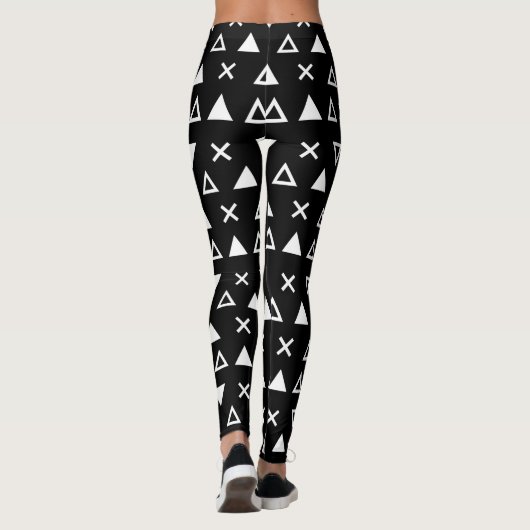 Geo Line Triangle Leggings (Achterkant)