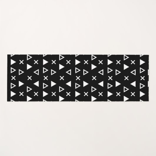 Geo Line Triangle Yogamat (Voorkant (horizontaal))