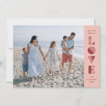 Geo Love Valentijnsdag Fotokaart - Persoonsgegeven