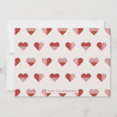 Geo Love Valentijnsdag Photo Card - Cherry Kaart (Achterkant)