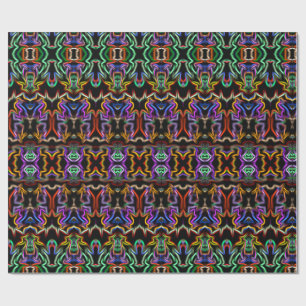 Geo-Metric Multi wrapping paper Cadeaupapier