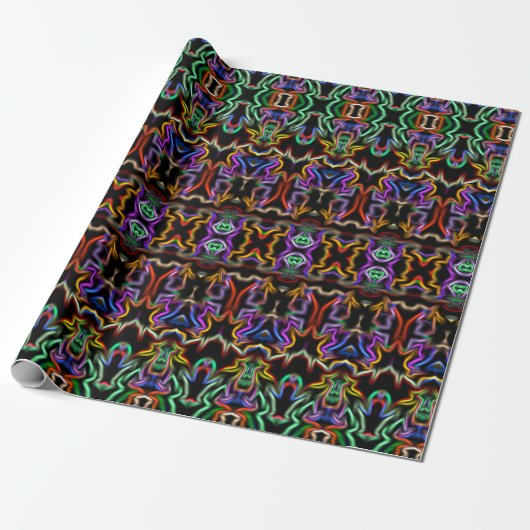 Geo-Metric Multi wrapping paper Cadeaupapier (Uitgerold)