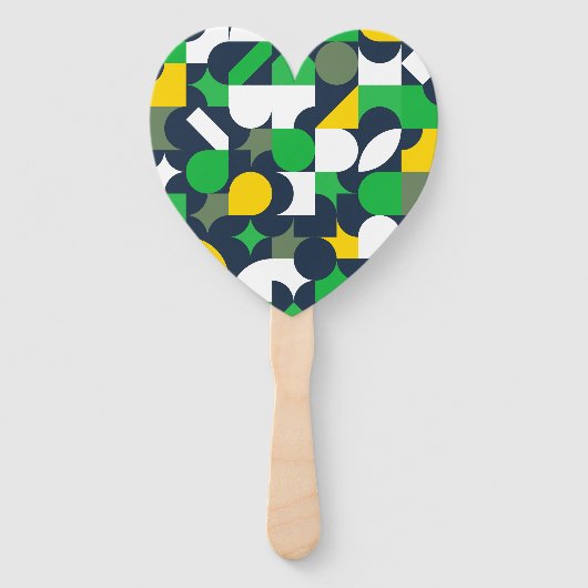 Geo Minimal Art Handwaaier (Voorkant)