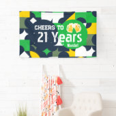 Geo Minimal Art Spandoek (Insitu)