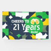 Geo Minimal Art Spandoek (Horizontaal)