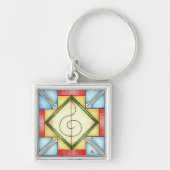 Geo Music Sleutelhanger (Voorkant)