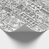 geo-ontwerp cadeaupapier (Hoek)