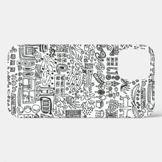 geo-ontwerp Case-Mate iPhone case (Achterkant (horizontaal))
