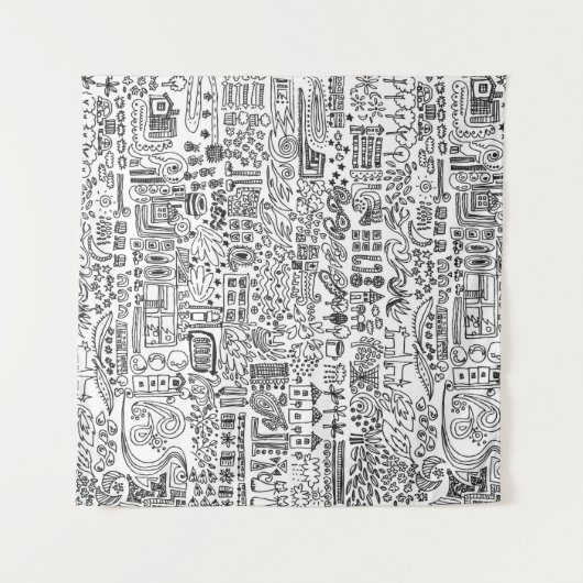 geo-ontwerp wandkleed (Voorkant (horizontaal))