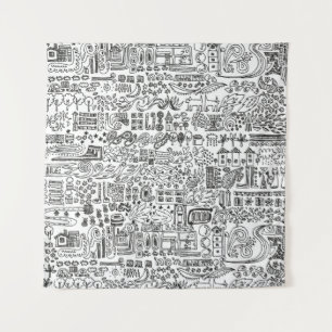geo-ontwerp wandkleed
