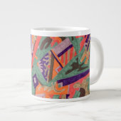 Geo-Organic Pool, Abstract Kunst Grote Koffiekop (Voorkant rechts)