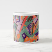 Geo-Organic Pool, Abstract Kunst Grote Koffiekop (Voorkant)