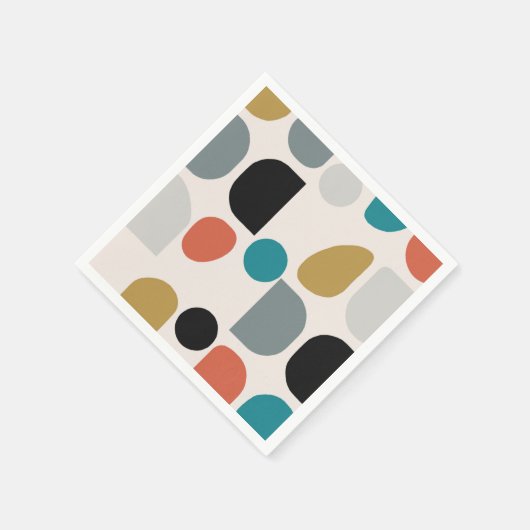 Geo papieren servetten uit de Middeleeuw (Hoek)