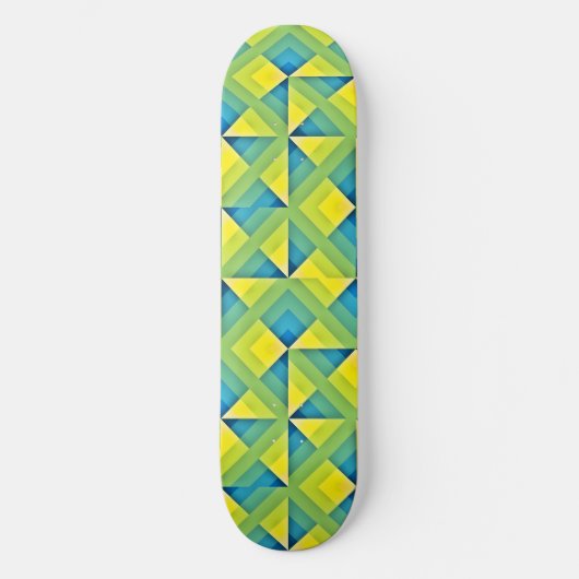 Geo Patronen 1 Skateboards (Voorkant)