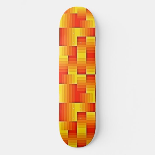 Geo Patronen 2 Skateboards (Voorkant)
