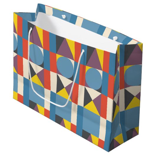 Geo Playstation Symbolen Groot Cadeauzakje (Voorkant Gekanteld)
